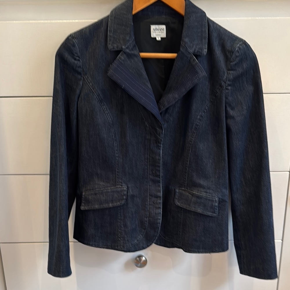 Armani Blue Denim Jacket